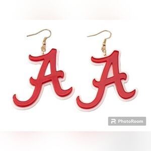LETTER A Earrings, Alabama Style Earrings